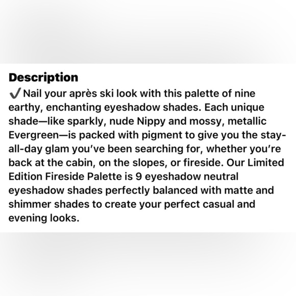 NIB IBY Beauty Fireside Eyeshadow Palette - Picture 9 of 11